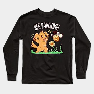 Puppy Pawsome Honey Bee Long Sleeve T-Shirt